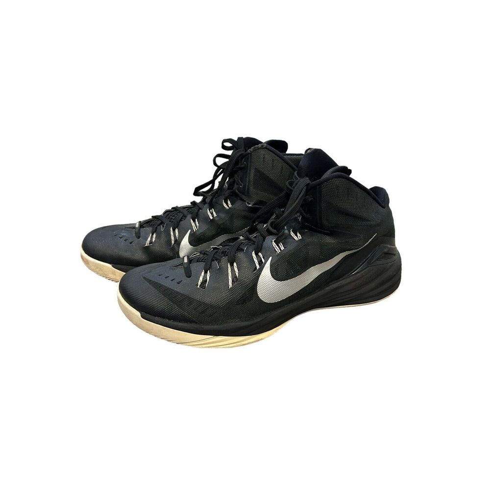 (Sold)Nike Hyperdunk TB 2014 Mens Size 12.5 Black Basketball Shoes 653483-001 - Picture 1 of 12